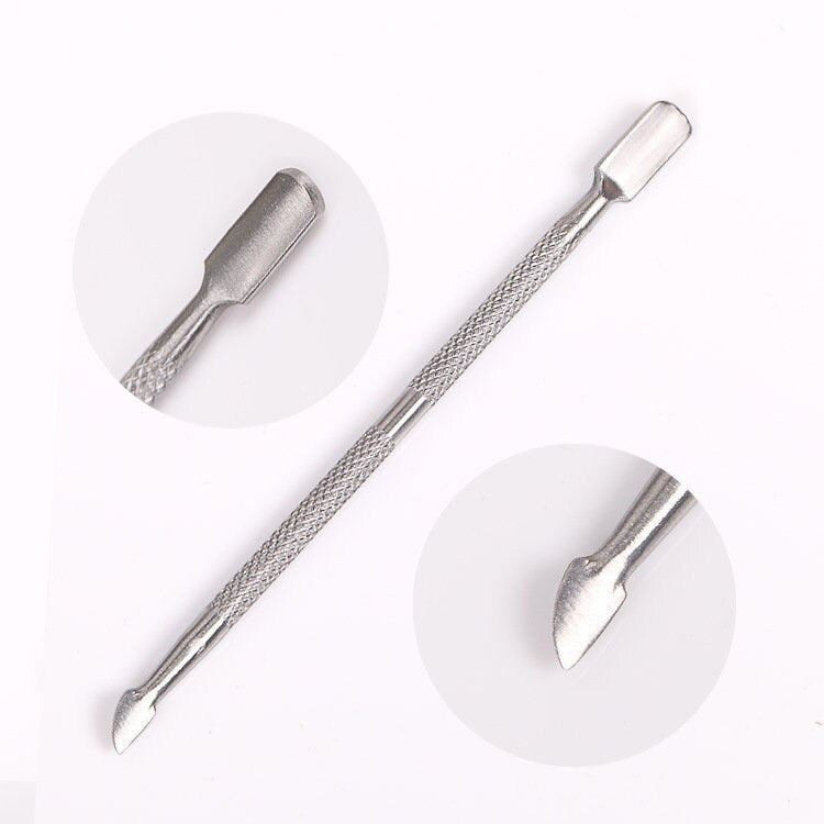 2021 Stainless Steel 2-Head Nail Cuticle Pusher Dead Skin Cleaner Beauty  Nail Care Manicure Tools - China Cuticle Pusher and Cuticle Pusher  Stainless Steel price | Made-in-China.com